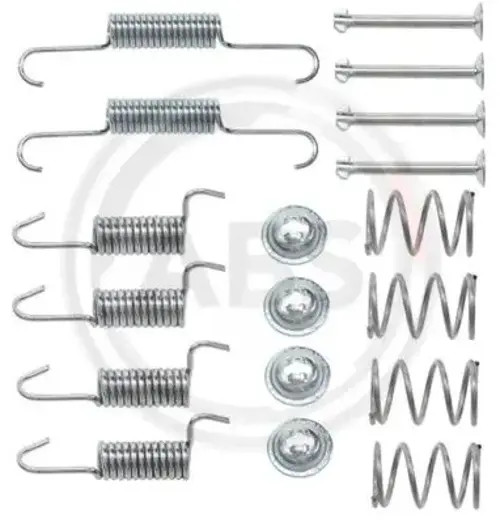Brake shoe repair kit 0871Q A.B.S. for SUBARU IMPREZA Saloon IMPREZA Estate