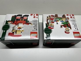 LEGO Holiday  Santa Claus 40206  and Christmas Elves 40205 Brand New / Sealed