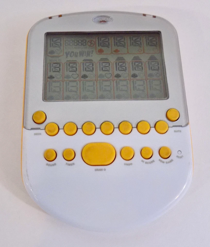 2008 Radica большой экран Solitaire портативный 2 игры в 1 открытая упаковка LN - Изображение 3 из 3