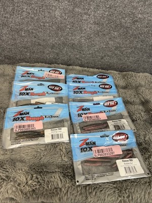 Bulk Lot Of 9 Packs Z Man Fishing Lures Open Packs 