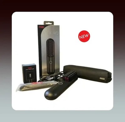 TYMO Porta Pro Wireless Hair Straightening Brush - Black