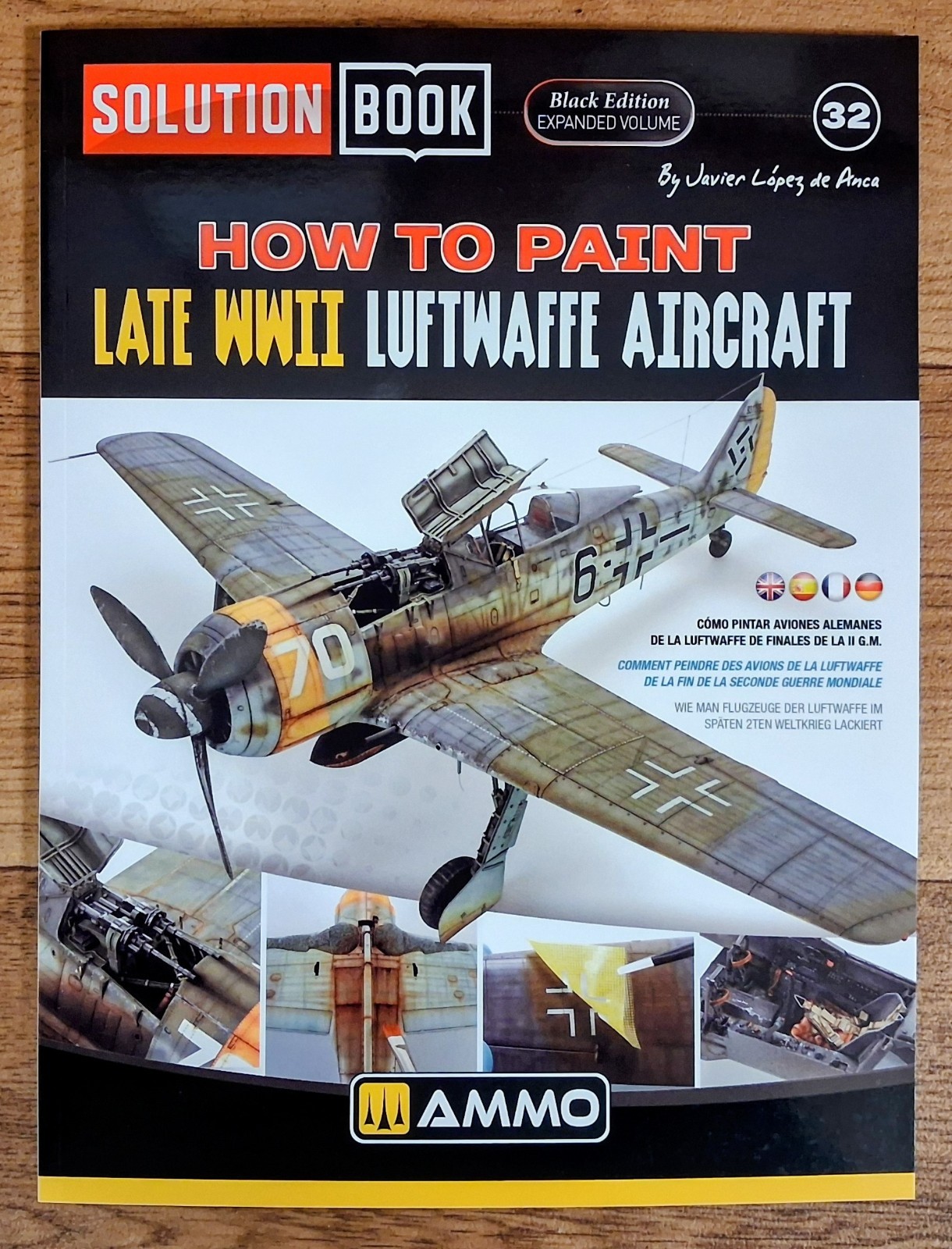 Solution Book 32: How to Paint Late WWII Luftwaffe Aircraft, Softback book, Ammo