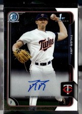 2015 BOWMAN CHROME 1ST PROSPECT AUTO TYLER JAY TWINS