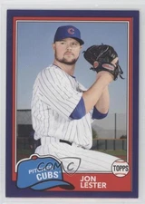 2018 Topps Archives 1981 Design Purple 131/175 Jon Lester #223 06bg