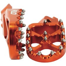 FLO MOTORSPORTS PRO SERIES FOOT PEGS ORANGE KTM/HUS KTM 350 EXC-F 2012-2016 KTM