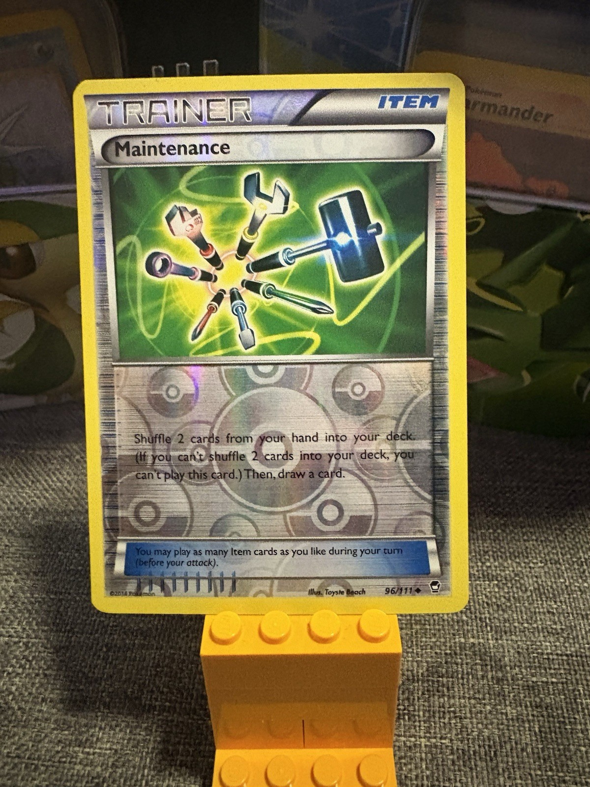 Maintenance - Furious Fists 96/111, reverse holo - Pokemon TCG