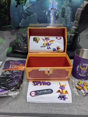 Spyro the Dragon Treasure Chest Collector's Box Loot Box Model NS1044 Box Damage