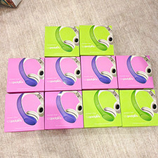 10 boxes LilGadgets Connect Style On-Ear Wired 3.5mm Volume Limit Pink/Green