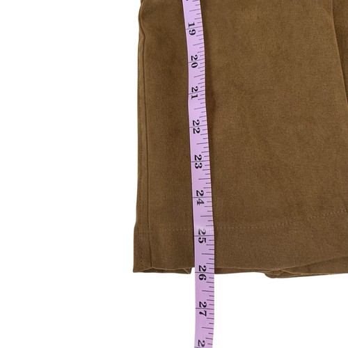 Elementz Blazer Jacket Button-Up Womens Size Large Brown Faux Suede Long Sleeve - Picture 6 of 9