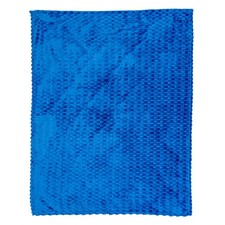 Blue Blanket Soft Plush Solid Color Blanket Cozy Warm Blue Blanket 50x60in