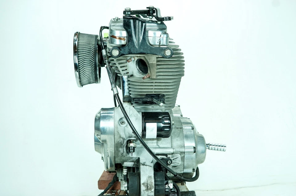 07 Harley Sportster Low XL883L OEM EFI 883 Engine Motor Transmission 13K 1358 - Image 3 of 4