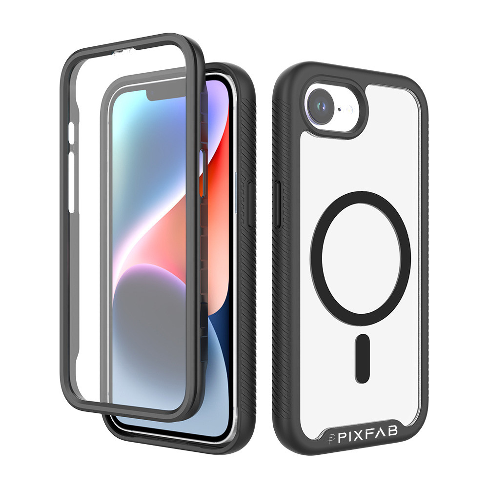 Front And Back Case For iPhone 16E 2025 FullBody MAGSAFE Clear