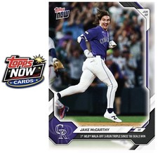 2026 Topps Now MLB #365 Jake McCarthy Colorado Rockies - PREVENTA