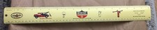 Vintage Pennzoil Metal Ruler Vintage Petroliana Advertising Original Gas Oil