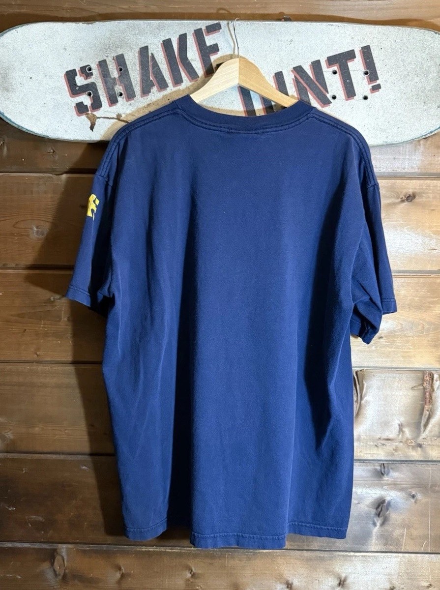 oldskate XL 90s USA製 etnies Tシャツ Navy 90s/Y2K navy blue Etnies skateboarding t shirt Size L Streetwear