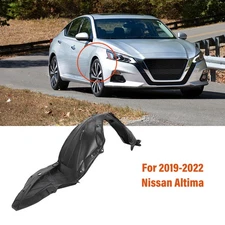 New Primed Passenger Side Front Fender Inner Linner For Nissan Altima 2019-2023