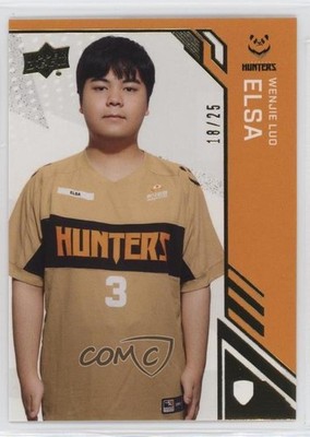 2023 Upper Deck Overwatch League Season 4 Legendary 18/25 Elsa #15 0nr3