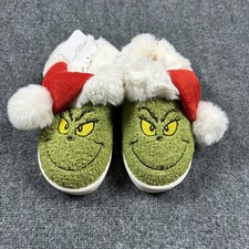 AMERICAN EAGLE Grinch Scuff Slipper Women  s SIZE 5 New With Tags