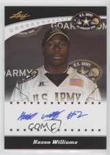 2011 Leaf US Army All-American Bowl Selection Tour Kasen Williams Auto 2a8