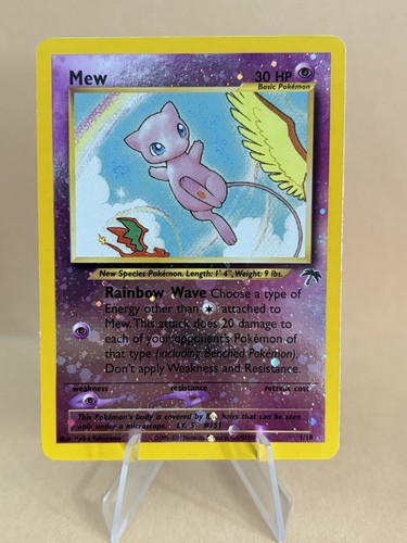Pokemon Mew 1/18 Southern Islands Reverse Holo