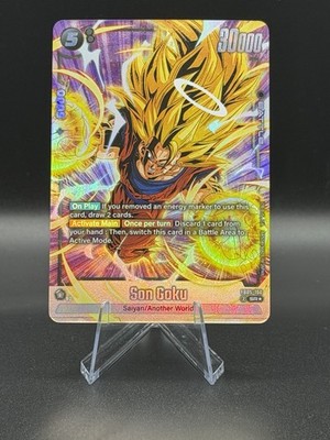 Dragon Ball Super Fusion World Ultra Limit Son Goku FB05-100 Alt Art SR