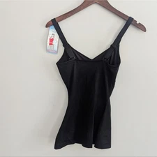 NEW Womens Spanx Assets Lovely Lifters Black Tank Medium $44