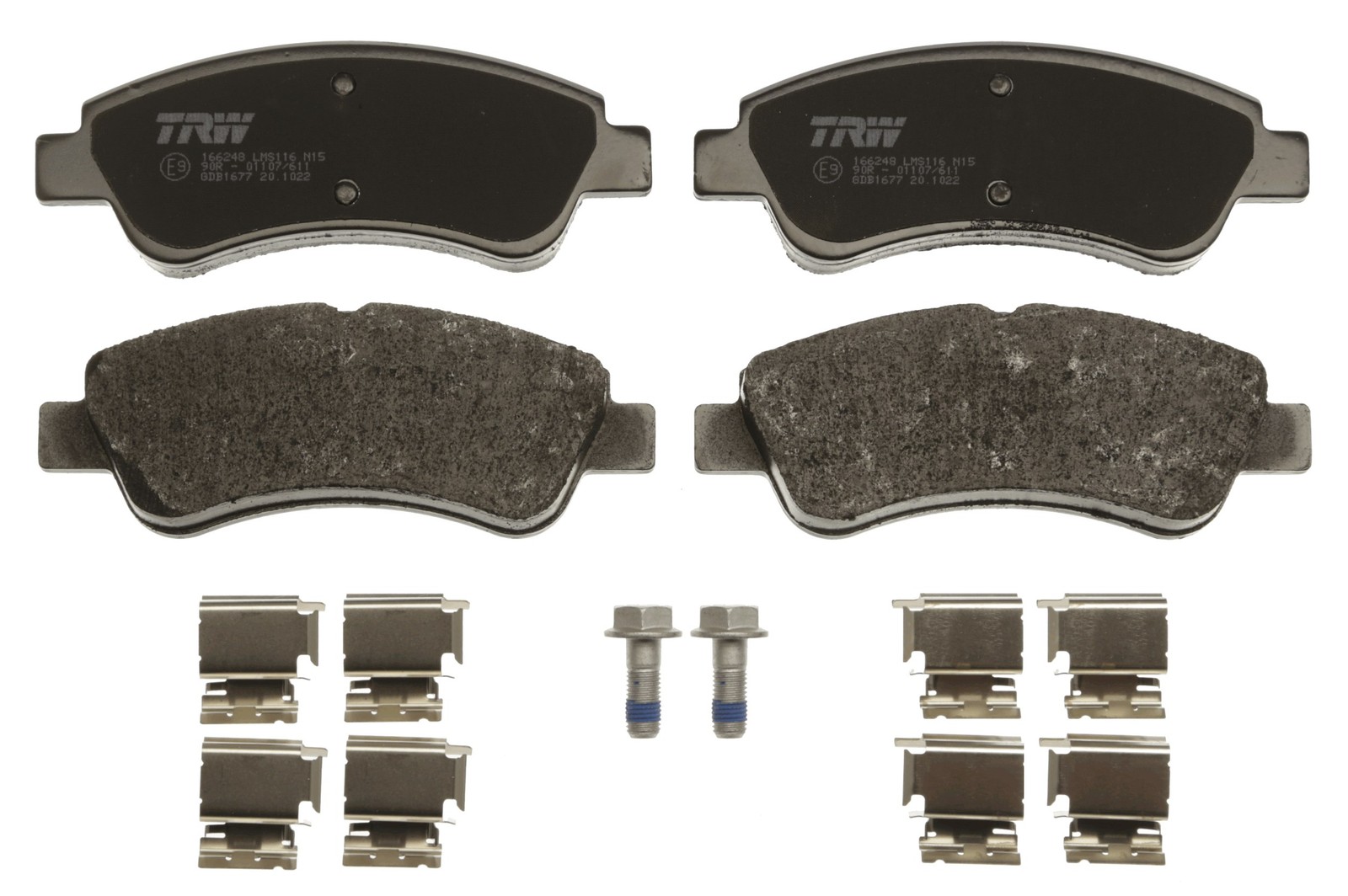 Fits TRW GDB1677 HAM PADS. FRONT 1.4,1.4 16V,1.4 HDI  ⭐UK Stock⭐