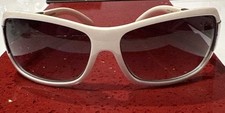 Armani Exchange - women’s white Sunglasses - AX 079S Pre-owned VGC
