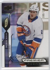 2021-22 Upper Deck Premier Rookies Gold 80/199 Robin Salo #129 18m3