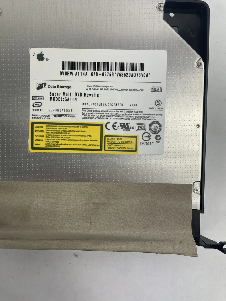 DVD-RW Burner for iMac 27" A1311 678-0576E GA11N iMac A1312 SuperDrive 2009 2010 - Image 3 of 4