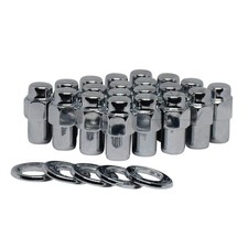 Cragar Standard Mag Lug Nut-with Offset Washer Finish Set Of Pcs 716 20 Chrome