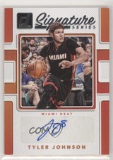 2017-18 Panini Donruss Signature Series Tyler Johnson #SS-TJ Auto r4i