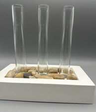 Wood Propagation Station 4 Test Tube Plant Cutting Holder Plant Lover Gift
