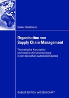 Volker Heidtmann | Organisation Von Supply Chain Management | Taschenbuch (2008)