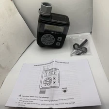 Zuomeng Sprinkler Timer Programmable Irrigation Water Timer Garden Hose Gray