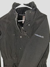 Avalanche Women's Black Mid-Length Jacket with Pockets Full Zip Size M