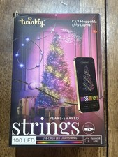 Twinkly Strings USB-C LED Light String with 100 Pearl-Shaped LEDs