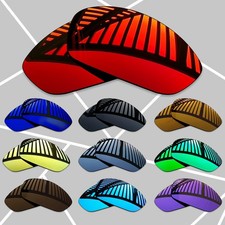 TRUE POLARIZED Replacement Lenses for-Oakley Straight Jacket 2007