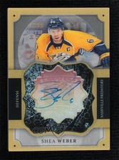 2013-14 Upper Deck The Cup Brilliance Shea Weber #B-SW Auto HOF 9a0