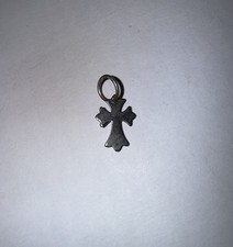 Silver Cross, Confirmation Cross pendant, Holy Communion Cross, Reversable