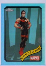 2025 Topps Chrome Marvel Silver Refractor #100 Wonder Man
