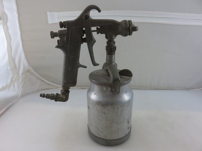 #ad Devilbiss CM 501 No. 39 Nozzle Spray Gun 1qt Cup Vintage FOR PARTS REPAIR $29.95