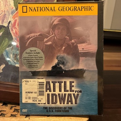 The Battle for Midway National Geographic (DVD, 1999) New Sealed Special Feature