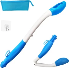 Foldable Toilet Aids for Wiping - Butt Wiper Self Wipe Assist Toilet Aid Wand - 