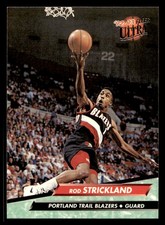 1992 Ultra Rod Strickland #346 Portland Trail Blazers  Near mint or better