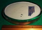 old elf image oval Teaberry chewing gum antique advertising glass paperweight — photo 4