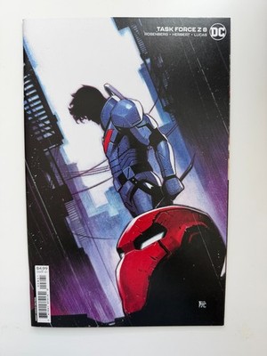Task Force Z #8 Dike Ruan Card Stock Variant B DC 2022 Red Hood Batman
