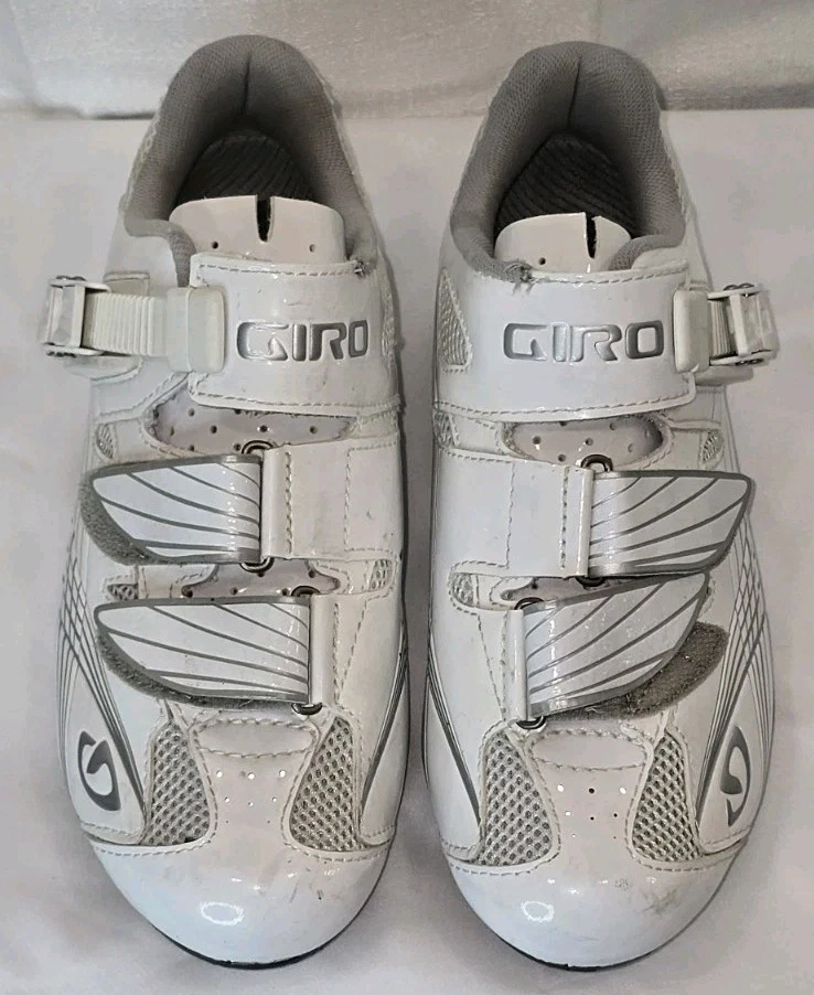 Giro Solara Womens White Road Cycling Shoes Size 39 Euro 7.5 Us - Image 3 of 4