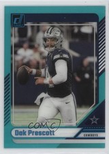 2024 Panini Clearly Donruss Teal Dak Prescott #16 04qn