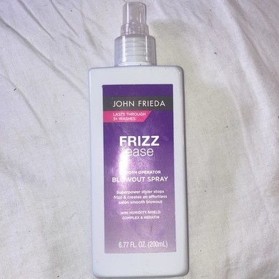 John Frieda Frizz Ease Blowout Spray Keratin Anti-Frizz Shine 6.77 fl oz